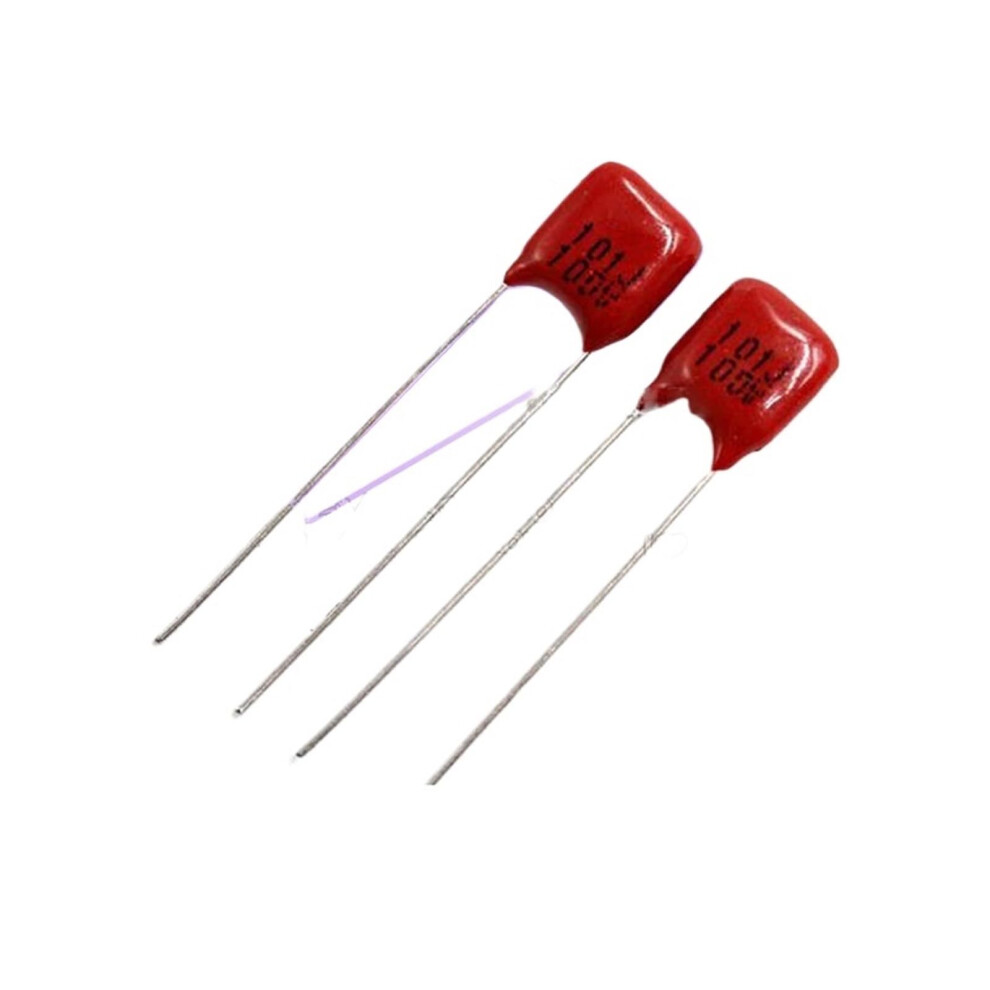 20Pcs 100V101j 100V 100Pf 100P 100V 101 63V101j Pitch 5Mm Cbb Polypropylene Film Capacitor Capacitance Meters Ref: 6722 9119770876096