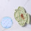 Tapis d'alimentation en Silicone en forme de poisson pour-Gris 5