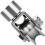 Heavy Duty Pulley Block, RustResistant, Smooth Roller For Easy Movement, For Lifting, V Type Or H Type, Size D Optional 4