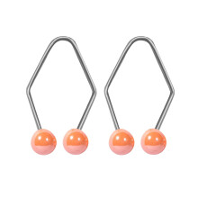 Dimple Maker, Natural Dimple Maker, Cheeks Dimple Maker, Dimple Maker, Beads, Dimple Trainer for Women and Orange1 Ref: 9409