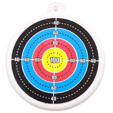 ABS Archery Target with Suction Cup for Home, 9 Inch Round Colourful Ref: 2731