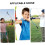 ABS Archery Target with Suction Cup for Home, 9 Inch Round Colourful Ref: 2731 3