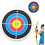 ABS Archery Target with Suction Cup for Home, 9 Inch Round Colourful Ref: 2731 5