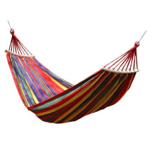 hammock hammock outdoor home double hanging chair dormitory bedroom camping picnic camping sturdy single swing bed A red