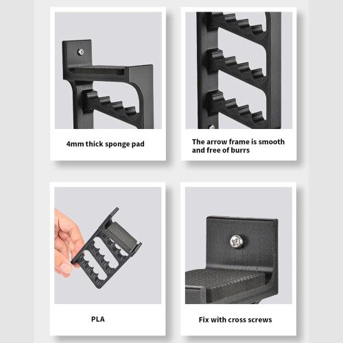 Bows Wall mounting Display Rack Storage stand Hanger 2
