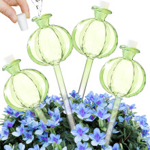 Watering Globes 3 x 9 Inch Glass SelfWatering Insert for Indoor Plants Ref: 4937