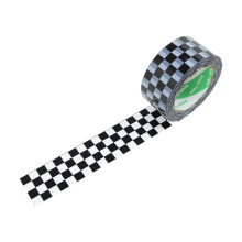 Thicker, Multipurpose, Creative, WearResistant Shipping Tape, Black White Checkered