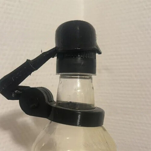 Adjustable Head Mount Beverage Container for-Purple skin color 2