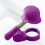 Adjustable Head Mount Beverage Container for-Purple skin color 4