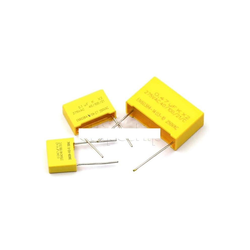 Capacitor X2 275V 0.1Uf 0.22 0.68Uf 104K 0.22 0.47 Capacitance Meters(0.220.33Uf) Ref: 9254 9365049134743