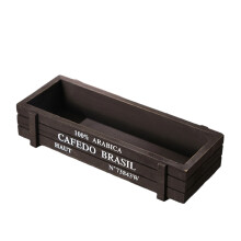 Wooden Rectangle Troughs Box Plant Bed Planter Box Garden-7