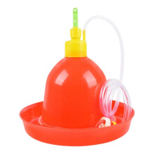 Chicken Waterer, automatic plastic poultry with inner 9.5mm water pipe for birds Ref: 8145