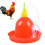 Chicken Waterer, automatic plastic poultry with inner 9.5mm water pipe for birds Ref: 8145 5
