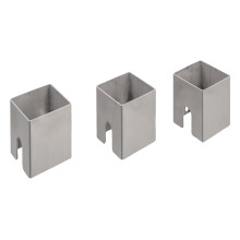 3propes distance plate stainless steel spacers BBQ spacer set grills spacers perfect for fire plate grills and barrels Ref: 4808