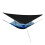 Hammock Automatic Mosquito Net for Outdoor, Parachute Fabric Pole, Large Blue Ref: 9246 1