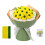 Bouquet cure-pipes pour l'artisanat cure-pipe fleurs ensemble 1