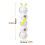 Jouet interactif pour chats, Rechargeable par USB, détection 3