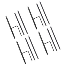 Metal Plant Support Poles For Outdoor Use Iron-3 sections 61cm