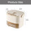 Double Layer Ice Molds With Storage Bin and Lid Easy-Milk white 4