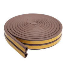 6x5m foam selfadhesive window door excluder sealing strip tape D 9x6mm, as shown, 5 pcs. 5 pcs. as shown. Ref: 7651