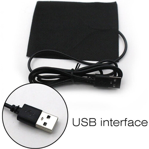 Θερμαντικό μαξιλάρι USB για ώμους, αυχένα, πλάτη, επαναφορτιζόμενο θερμαινόμενο 2