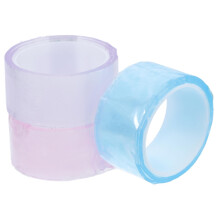 3 Rolls Water Polo Tape Coloured Handle Sticky SelfAdhesive Adhesive LED Ball Tapes in Bright Colours Adhesive Tapes DIY Tape Hot Melt Glue Ref: 4447