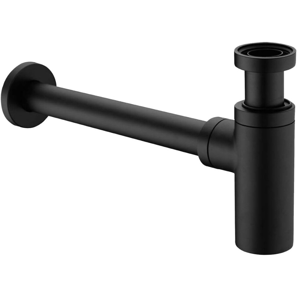 Adaptable Adjustable Height Basin Sink Trap, Sturdy Brass For Universal Siphon Design 9554910896228