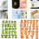 Packung mit 26 bestickten Buchstaben-Aufnähern,-Weiß 2