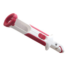 Waved Texture Silicones Kitchens Tongs Heat Resistant-Room red