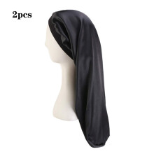 Versatile Satin Lined Sleep Bonnet, Soft Elastic Fabric for Universal Fit, Elegant Design Combines Hair Protection with Daily Wear Versatility