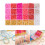 Clay Beads Bracelet Making Kits Letter Beads-Dark color system 3