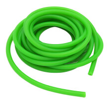 Elastic Rubber Hose for Laboratory Use, Impact Resistance and Anti-Oil Latex Tubing with Durable Wear-Resistant Surface, Cuttable Natural Latex Pipe f