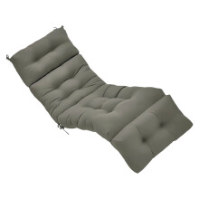Seasonal Replacement Cushions Pad For Sun Lounger-Dark Gray
