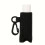 Porte-baume à lèvres, rouge à lèvres, porte-clés, Solution-Noir 1