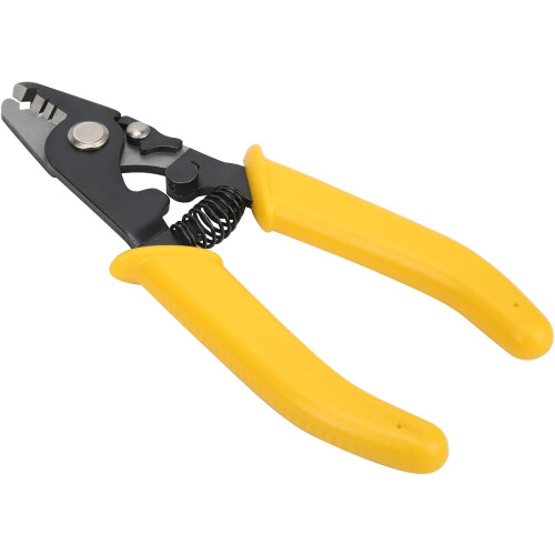 CFS3 Fiber Wire Strippers 3Hole Optical Fiber Stripping Pliers Wire Cutters With Automatic Reset Function 1