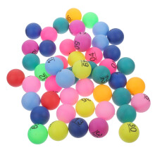 50 pieces number game balls props for and events for varied games and activities