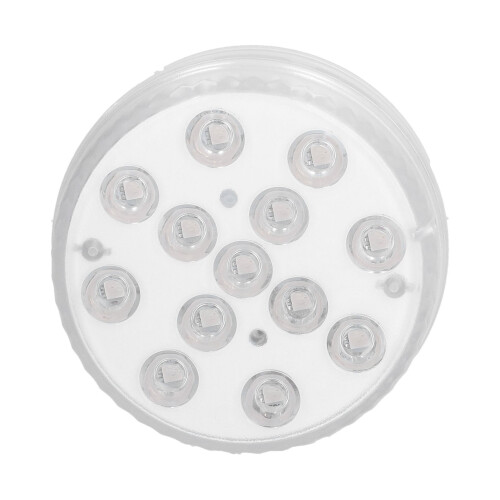 Projecteurs LED submersibles avec télécommande, éclairage étanche multicolore pour piscine, spa, aquarium, éclairage décoratif pour 2