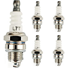 Copper Core Electrode Spark Plug, Easy To Replace Ignition Component for L7T Size Engines, Nickel-Plated Durable Plug with Thermal Control and Enhance