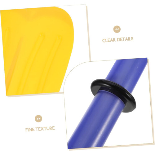 Pack of 2 Plastic Paddle System Boat Standing Paddle Kayak Accessories 1