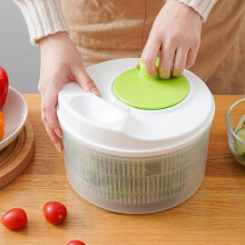 3L Multifunctional Salad Spinner Cutter Dryer 22x15cm PP Steel
