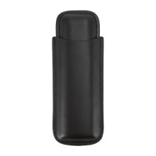 Adjustable Luxury Cigar Container High-Capacity Cigar Protector Customizable Leather Cigarette Case Handmade Fine Shiny Leather Stretchable Brushed Ba