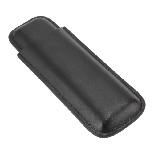 Adjustable Luxury Cigar Container High-Capacity Cigar Protector Customizable Leather Cigarette Case Handmade Fine Shiny Leather Stretchable Brushed Ba 1