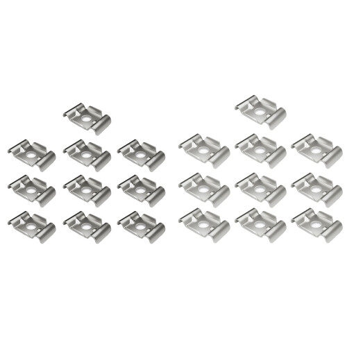 Accessoires de fixation de clôture à Double-304 acier inoxydable 2