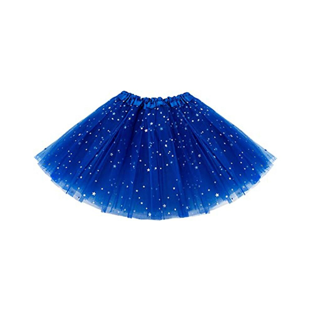 Girls Tutu Skirts Star Sparkle Sequin Princess Dre Light 4851371432077