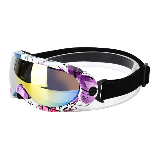 Einlagige professionelle Skibrille, winddicht, für 1