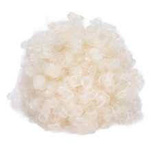 Coda di cavallo afro con coulisse, capelli sintetici ricci e crespi, extension per acconciatura raccolta ad alto volume, resistenti al calore e