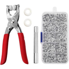 Snap Button Kit for Diy Crafts, Metal Snaps with Snap Fastener Tool for Seamless Installation, High Rust Resistance, and Easy Storage, Silver Snap Cla