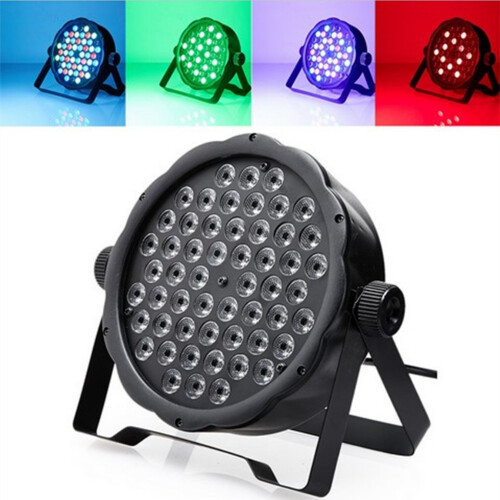 Rgb Led φώτα για πάρτι, συναυλίες, γάμους, κλαμπ, επαναφορτιζόμενα φώτα σκηνής με 2