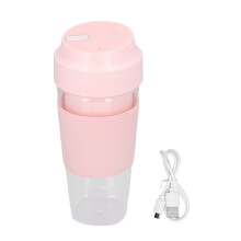 Bærbar USB-blender, mini-juicerkop til friske citrusblandinger derhjemme eller på farten, højhastighedsydelse til ensartede smoothies