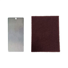 Snowboard Wax Kit, Stainless Steel Ski Wax Scraper, Scraper Cloth